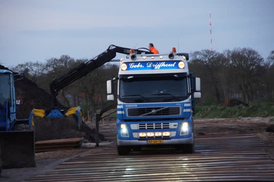 Vrachtwagen van Gebr. Drijfhout